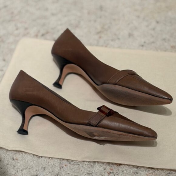Vintage (1991) Manolo Blahnik Kitten Heel - Picture 2 of 3